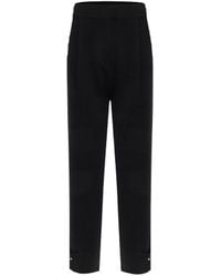 CRUSH Collection - Silk And Wool Pleated Pants - Lyst