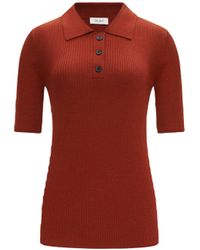 CRUSH Collection - Silk And Wool Polo Shirt - Lyst