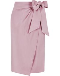 Femponiq - Bow Tie Wrap Skirt (Pastel) - Lyst