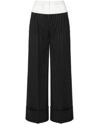 Wiktoria Frankowska - Striped Suit Pants - Lyst