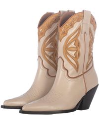 Toral - Off- Leather Cowboy Boots - Lyst