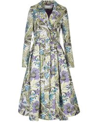 Lily Was Here - Formal Coat From Embroidered Jacquard - Lyst