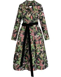 Lily Was Here - Elegant Coat With Embroidered Jacquard - Lyst