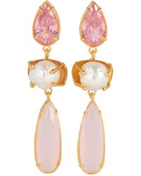 Christie Nicolaides - Giuseppina Earrings Pale - Lyst