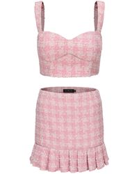 Nana Jacqueline - Chelsea Tweed Skirt Set () - Lyst