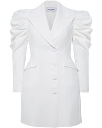 Femponiq - Draped Sleeved Tailored Blazer Dress () - Lyst