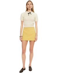 Musier Paris - Vania Mini Skirt - Lyst
