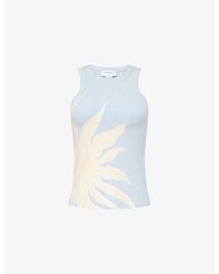 Never Fully Dressed - Sol Rib Knit Tank Top - Lyst