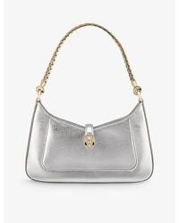 BVLGARI - Serpenti Baia Small Leather Shoulder Bag - Lyst