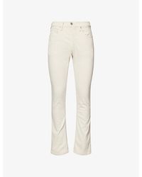 PAIGE - Transcend Federal 32' Slim Straight Jeans - Lyst