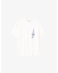 AllSaints - Ignis Graphic-Print Cotton T-Shirt - Lyst