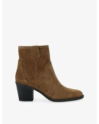 Carvela Kurt Geiger - Salvetti Suede Heeled Ankle Boots - Lyst