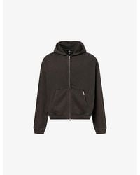 Represent - Initial Zip-Up Cotton Hoody - Lyst