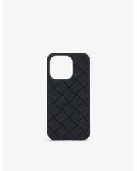 Bottega Veneta - Intrecciato Iphone 14 Pro Max Rubber Phone Case - Lyst