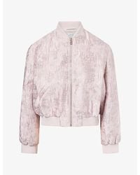 Huishan Zhang - Carolina Floral Woven Jacket - Lyst