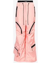 P.E Nation - Saroma Wide-leg Mid-rise Recycled-polyester Ski Trouser - Lyst