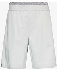 Bottega Veneta - Double-waistband Relaxed-fit Cotton-twill Shorts - Lyst