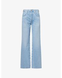 Citizens of Humanity - Annina 33' Straight-Leg Denim Jeans - Lyst