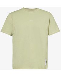 Satisfy - Softcelltm Cordura® Climb Brand-patch Cotton-blend Jersey T-shirt - Lyst