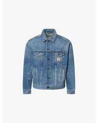 Carhartt - Helston Painted Denim Jacket - Lyst
