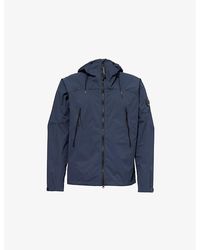 C.P. Company - Pro Tek Logo-Patch Shell Windbreaker Jacket - Lyst