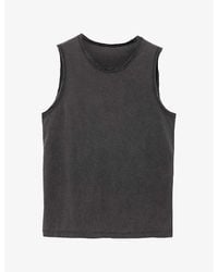 AllSaints - Jenny Round-Neck Cotton Tank - Lyst