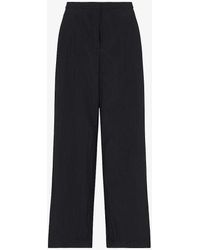 Whistles - Ezra Side-stripe High-rise Woven Trousers - Lyst
