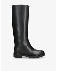 Gianvito Rossi - Leather Ascott Knee-High Boots - Lyst