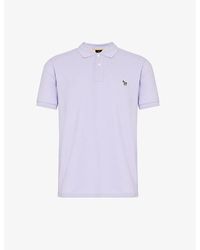 PS by Paul Smith - Zebra-embroidered Regular-fit Cotton Polo Shirt Xx - Lyst