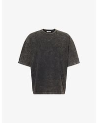 Agolde - Portman Crewneck Cotton T-Shirt - Lyst