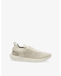 BOSS - Branded Woven Trainers - Lyst