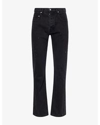CHERRY LA - Relaxed-Fit Straight-Leg Denim Jeans - Lyst