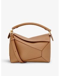 Loewe - Puzzle Small Leather Shoulder Bag - Lyst