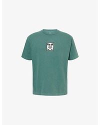 Obey - Graphic-Print Regular-Fit Cotton T-Shirt - Lyst