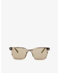 Orlebar Brown - Robbie Rectangular Acetate Sunglasses - Lyst