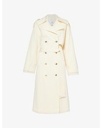 Anine Bing - Layton Relaxed-fit Stretch-cotton Trench Coat - Lyst