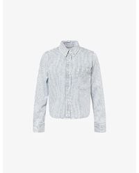 Rails - Noa Stripe Cotton-Blend Shirt - Lyst