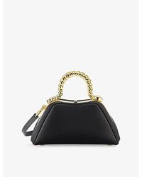 BVLGARI - Geraldine Guyot X Serpentine Mini Satin Top Handle Bag - Lyst