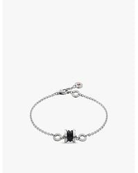 BVLGARI - Save The Children Sterling- And Ceramic Chain Bracelet - Lyst