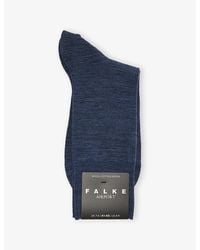 FALKE - Airport Crew-Length Stretch-Cotton - Lyst