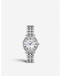 Tissot - T1092103603300 Carson Stainless Steel Watch - Lyst
