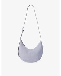 Whistles - Sia Small Suede Cross-Body Bag - Lyst