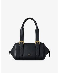 Mulberry - Boston Small Leather Grab Bag - Lyst