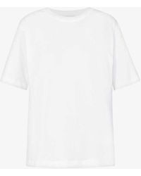 Dries Van Noten - Round-neck Relaxed-fit Cotton-jersey T-shirt - Lyst