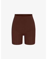 Skims - Sculpt Fitted Stretch-Woven Shorts - Lyst