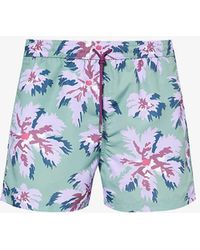 Paul Smith - Graphic-print Recycled Polyester-blend Swim Short - Lyst