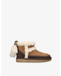 UGG - Classic Mini Heritage Suede Boots - Lyst