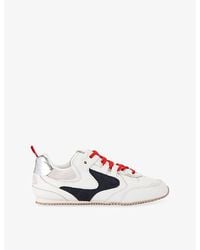 Kurt Geiger - K Slim Runner Leather Trainers - Lyst