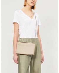 Vince - V-neck Cotton-jersey T-shirt - Lyst