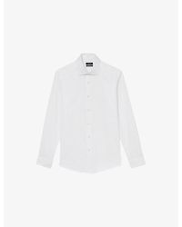 Reiss - Remote Slim-Fit Cotton Shirt - Lyst